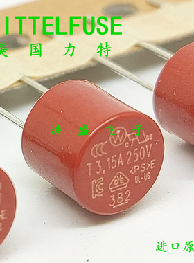 38213150000 进口力特 TR5 圆柱形保险丝管 382 T3.15A 250V 延时