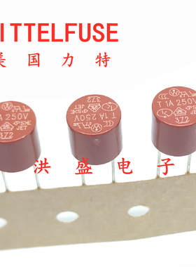 进口力特 372 延时圆柱形保险管 T500mA/1A/2A/3.15A/4A/5A 250V