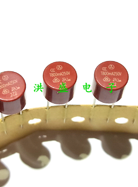 37208000001 进口力特 TR5 圆柱形 保险丝管 T800mA 250V 372延时