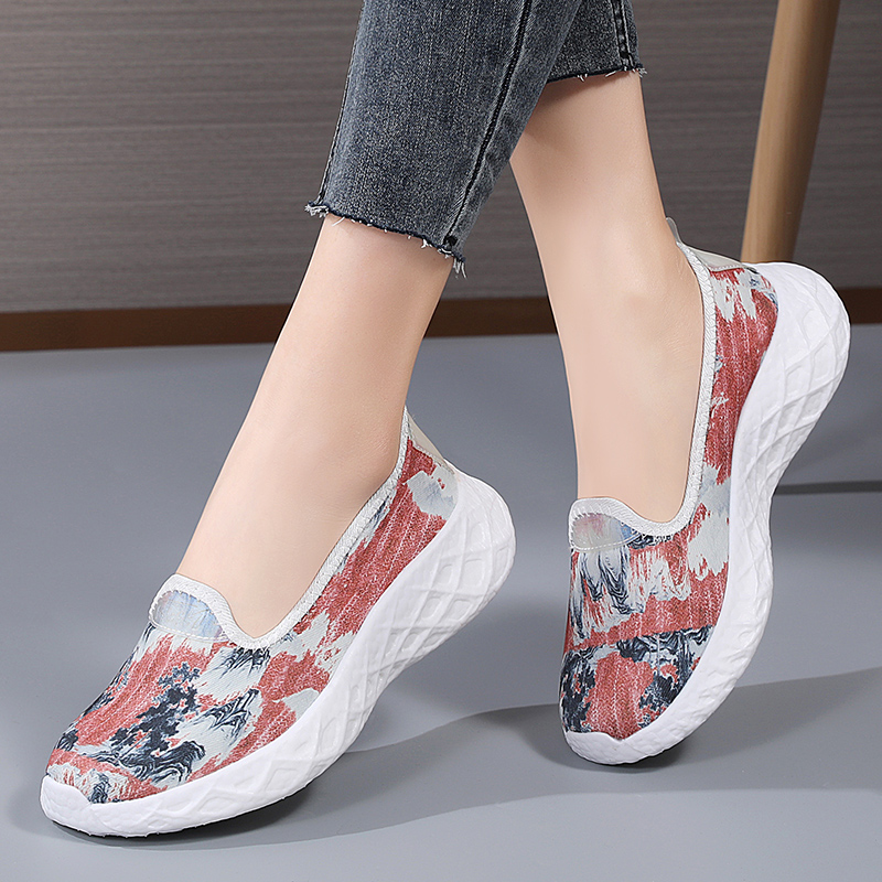 踩屎感女鞋一脚蹬大码软底舒适