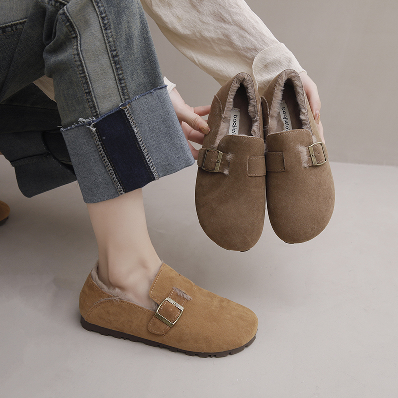 老北京棉鞋女妈妈保暖鞋轻便软底