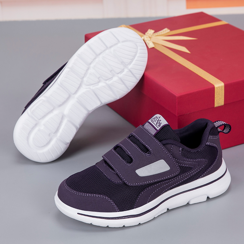 老人鞋女秋季新款加宽胖脚大码