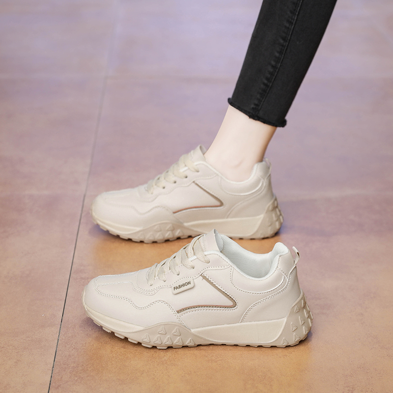 舒适不累脚防水秋季新款软底皮面