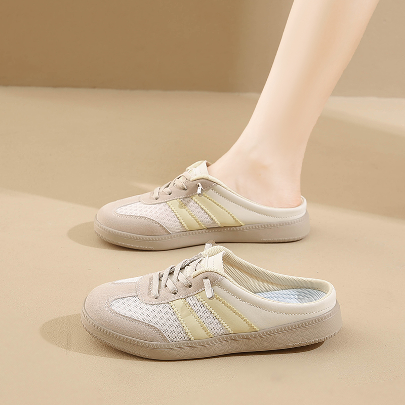 孕妇拖鞋秋季新款外穿大码半拖鞋