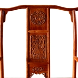 Мебель для красного дерева Ming Full Myanmar Rosewood Официальное шляпное кресло с тремя антикварными китайскими в стиле стулья