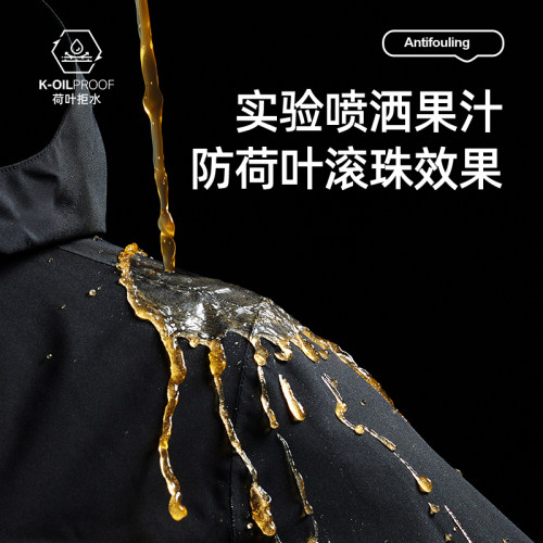 商场同款秋 氺运动户外冲锋衣女男秋冬季防风夹棉保暖软壳登a1961