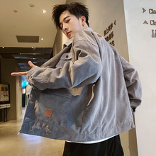 百搭牛仔夹克秋季 帅气衣服春秋潮流外套 休闲韩版 2019新款 男士 修身