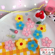 Hàn Quốc ins nhiều màu hoa trâm cài tóc kẹp tóc trẻ con dễ thương 泫 雅 小花 刘海 夹 BB clip bên phụ kiện tóc - Trâm cài