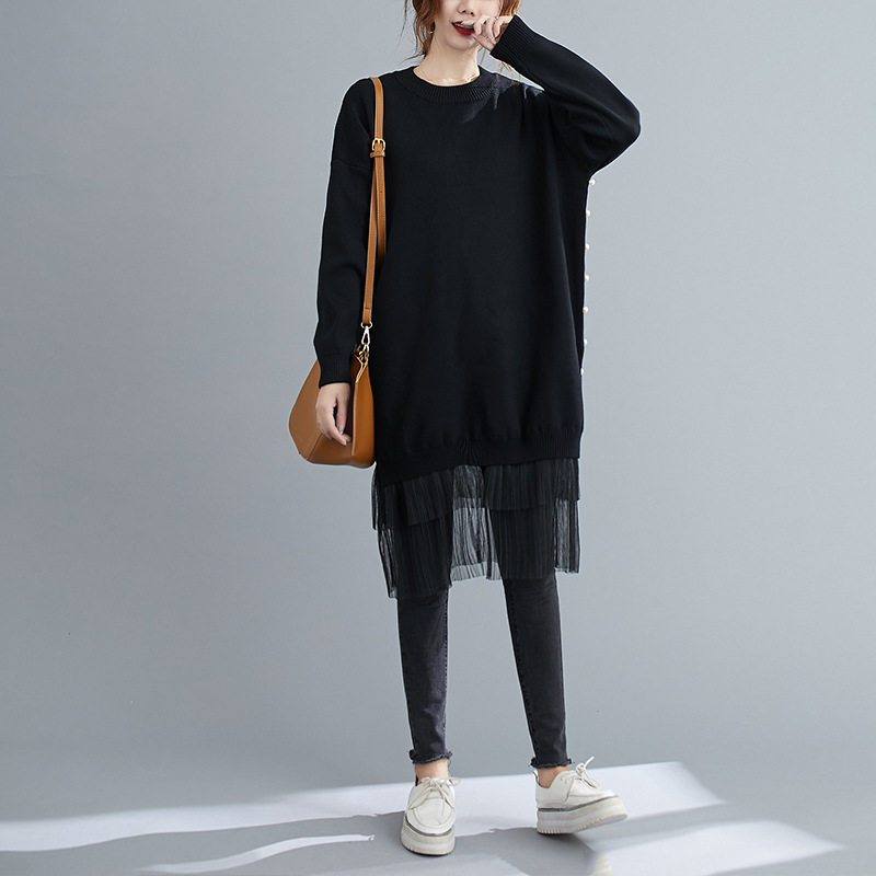 厂家一手货源特大码女装胖mm网纱