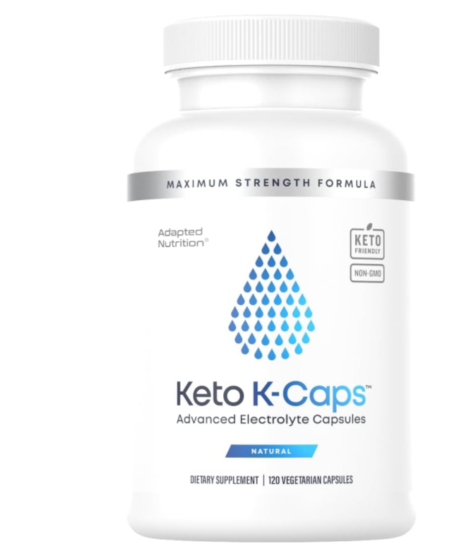 美国Keto K-Caps电解质胶囊补水 腿部痉挛 700毫克 钾钠镁120粒