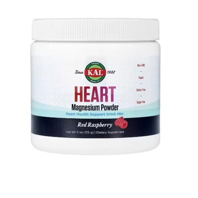 美国KAL镁粉 红树莓味 心脏 神经健康（315 克）