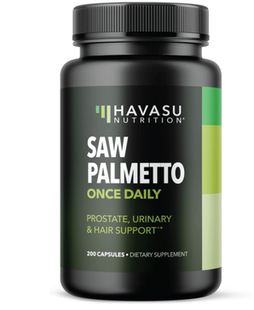 美国Saw Palmetto 男士 DHT泌尿和前列腺健康锯棕榈补充剂200粒