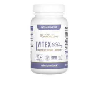 美国SMNutrition 黄荆 600毫克 孕酮平衡 90 粒胶囊