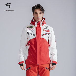 Tittallon体拓滑雪衣套装女新款队服Away1.0单板专业双板滑雪服男