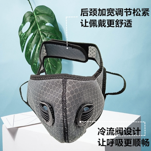 透气电动车骑行防护面罩户外防紫外线夏防护口罩防尘防柳絮口罩