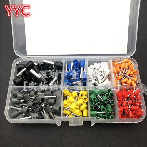 种规格欧式管形铜鼻套盒冷压端子