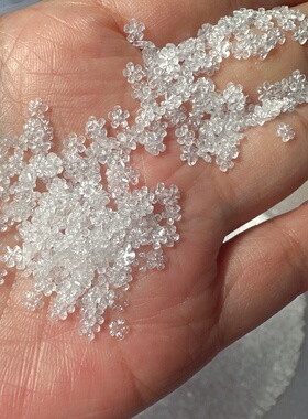 爆款透色迷你3mm尘埃花树脂饰品解压手作球工diy填充物铺面捏捏乐