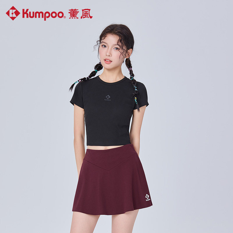 KUMPOO薰风羽毛球服女短袖舒适速干运动T恤上衣修身显瘦熏风K1140,运动/瑜伽/健身/球迷用品,羽毛球上装,淘宝优惠券,粉丝福利购,淘宝优惠卷