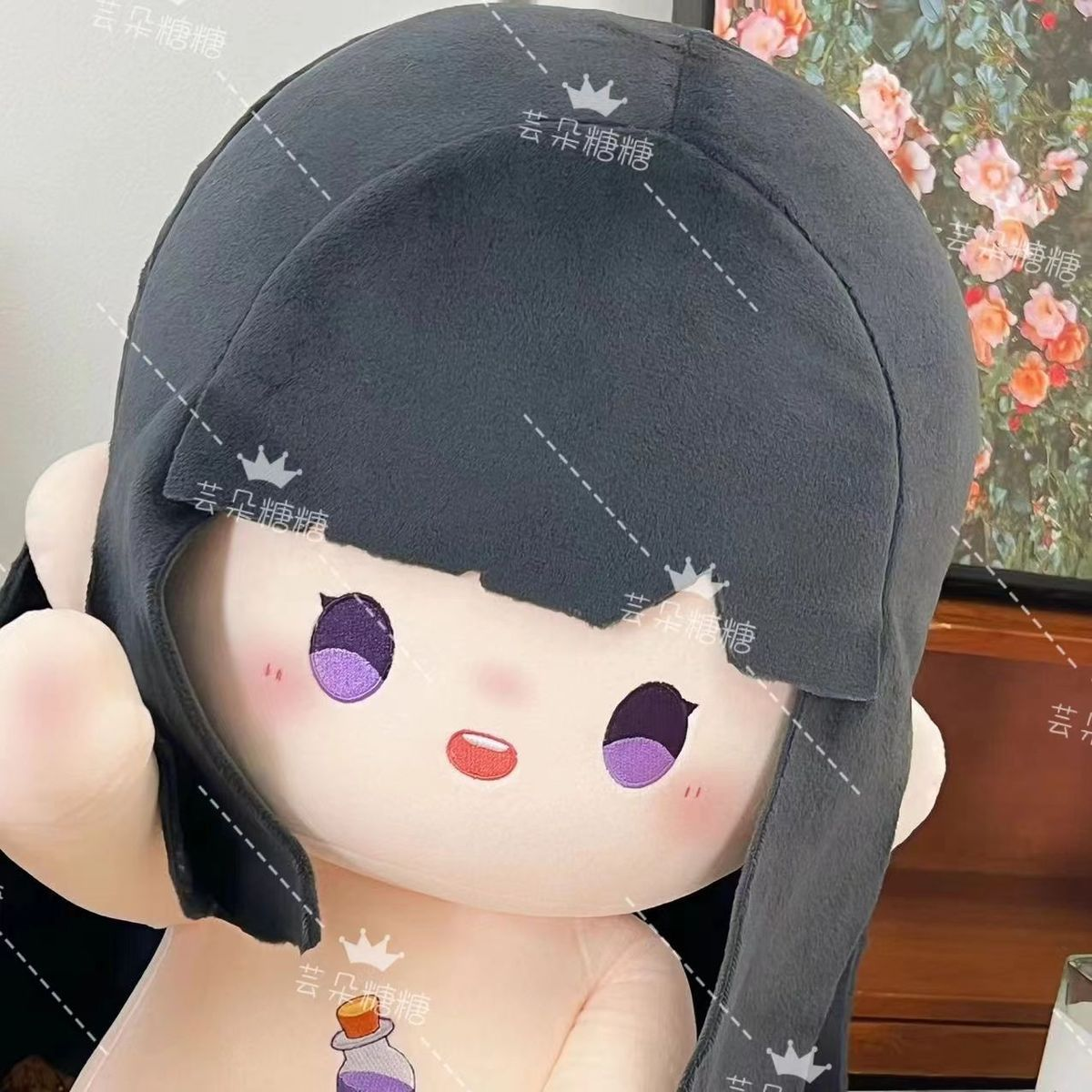 原创我在惊悚游戏里封神周边刘佳仪属性40cm棉花娃娃毛绒玩偶公仔