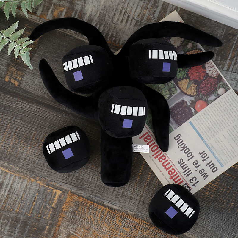 我的世界凋灵风暴游戏周边毛绒玩具公仔wither storm plush玩偶