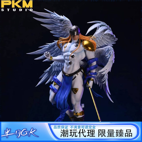 数码宝贝天使兽可替换手办