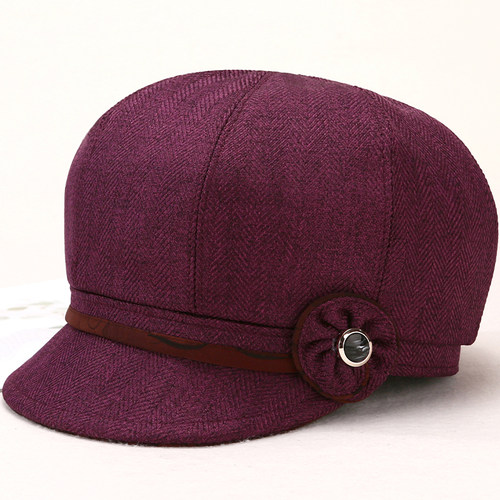 休闲帽子薄款女中老年人春秋季