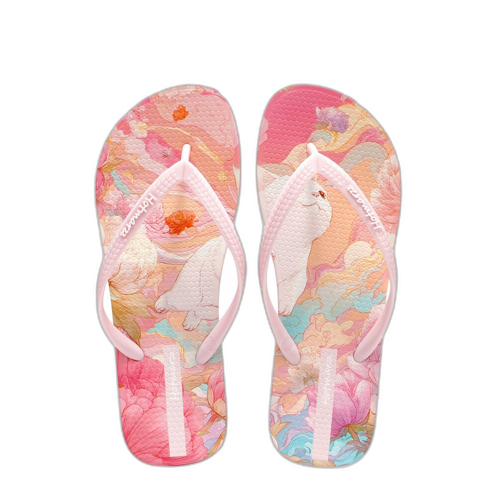 hotmarzz/黑玛外穿人字拖女夏防滑夹脚夹板海边沙滩度假凉拖鞋