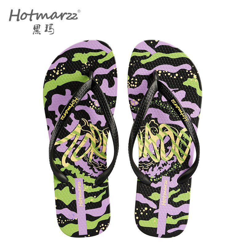 hotmarzz/黑玛人字拖女夏情侣夹板防滑夹拖外穿海边沙滩夹脚拖鞋,女鞋,人字拖,淘宝优惠券,粉丝福利购,淘宝优惠卷