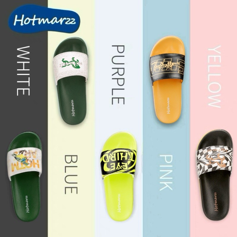 hotmarzz黑玛一字拖鞋