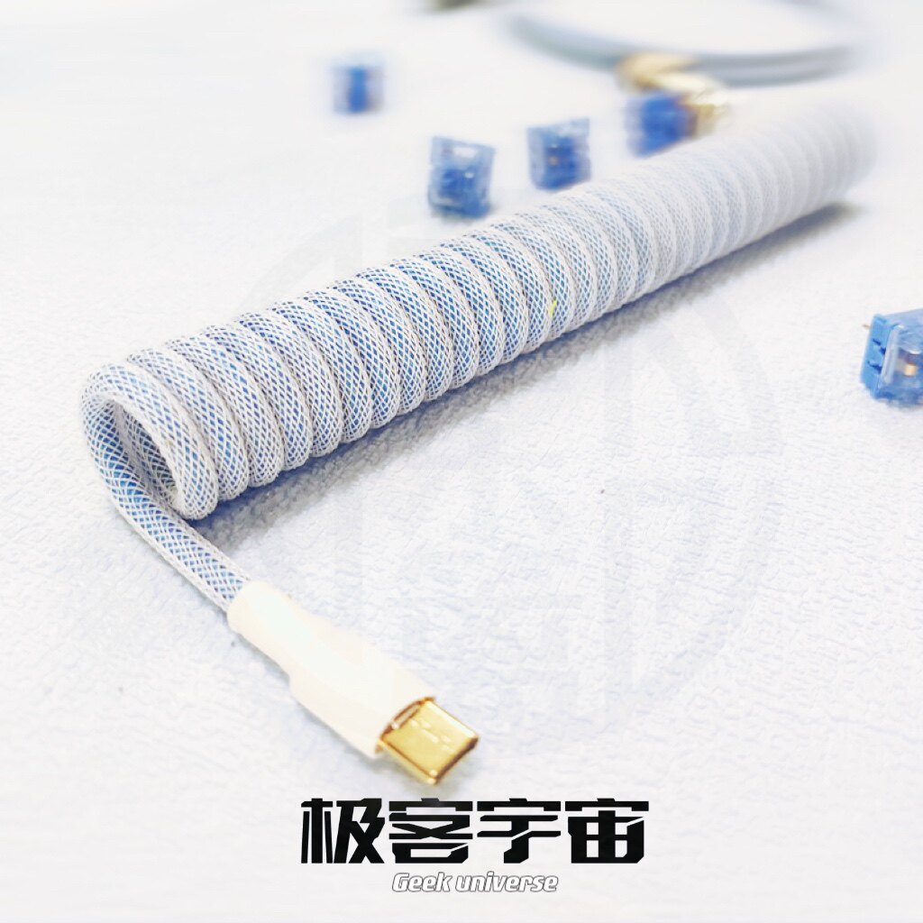 diy机械键盘接口数据线手工定制