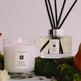 国柜现货JO MALONE祖玛珑香氛蜡烛200g 英国梨蓝风铃鼠尾草红玫瑰