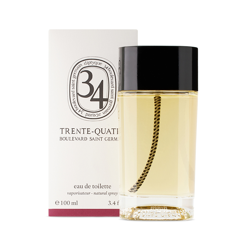 法国Diptyque/蒂普提克 圣日耳曼大道34号香水黑盖白盖淡香精75ml