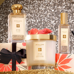 国柜O MALONE祖玛珑2024圣诞限定冷杉香水 苦橙与巧克力烤栗蜡烛