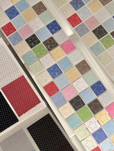 打包可爱分装水玉基础图形贴纸卷波点四叶草蝴蝶结星星手帐装饰