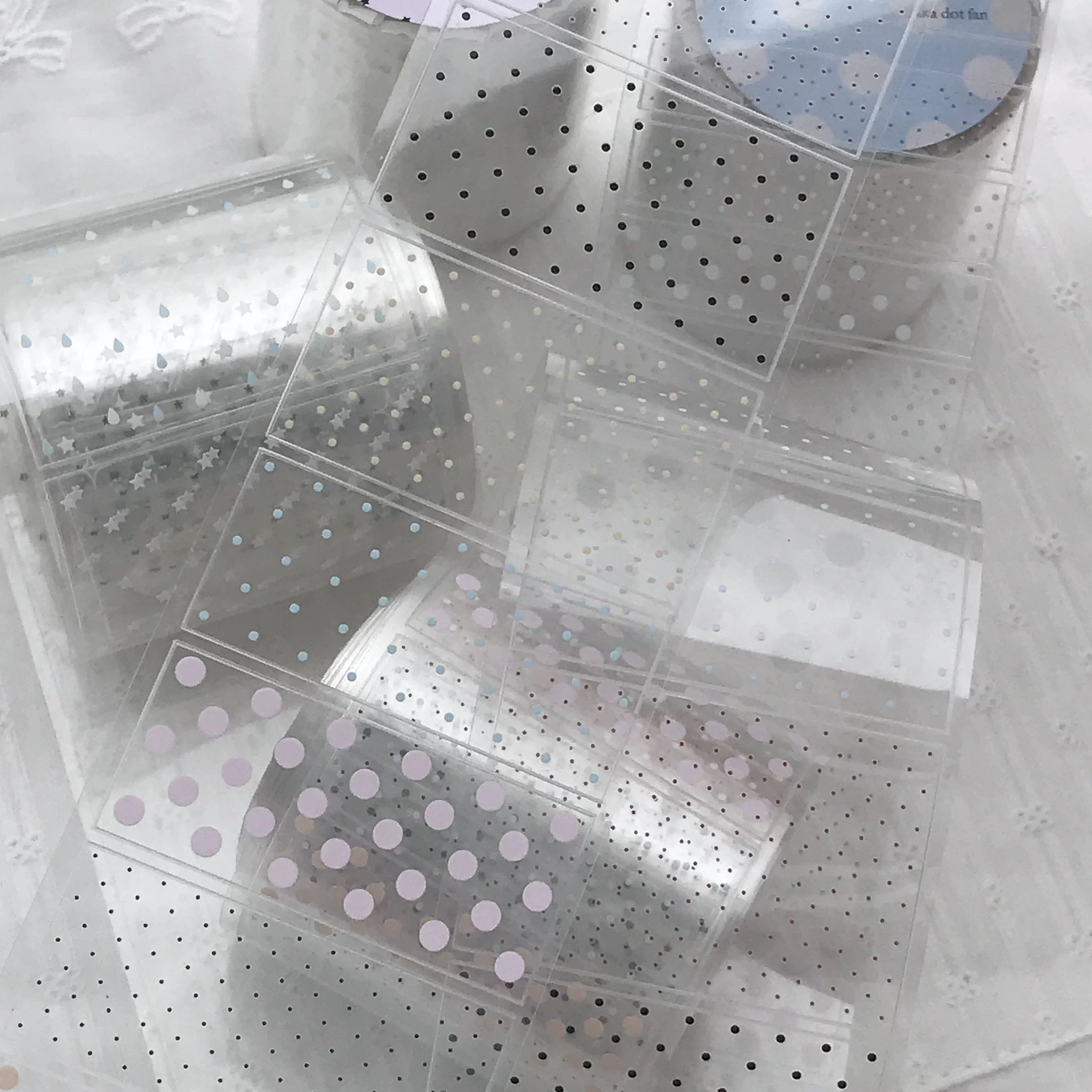 8hours不打烊贴纸卷分装 pet波点异形图案平铺 照片手帐叠贴,文具电教/文化用品/商务用品,贴纸/立体贴纸,淘宝优惠券,粉丝福利购,淘宝优惠卷