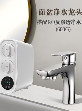 全铜洗脸盆冷热净水双功能水龙头