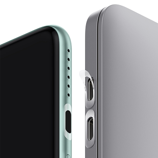 【减】华为手机平板电脑充电口防刮保护贴膜Mate80/70Air数据口Pura80Pro+电源口MateBook边框保护膜nova15透