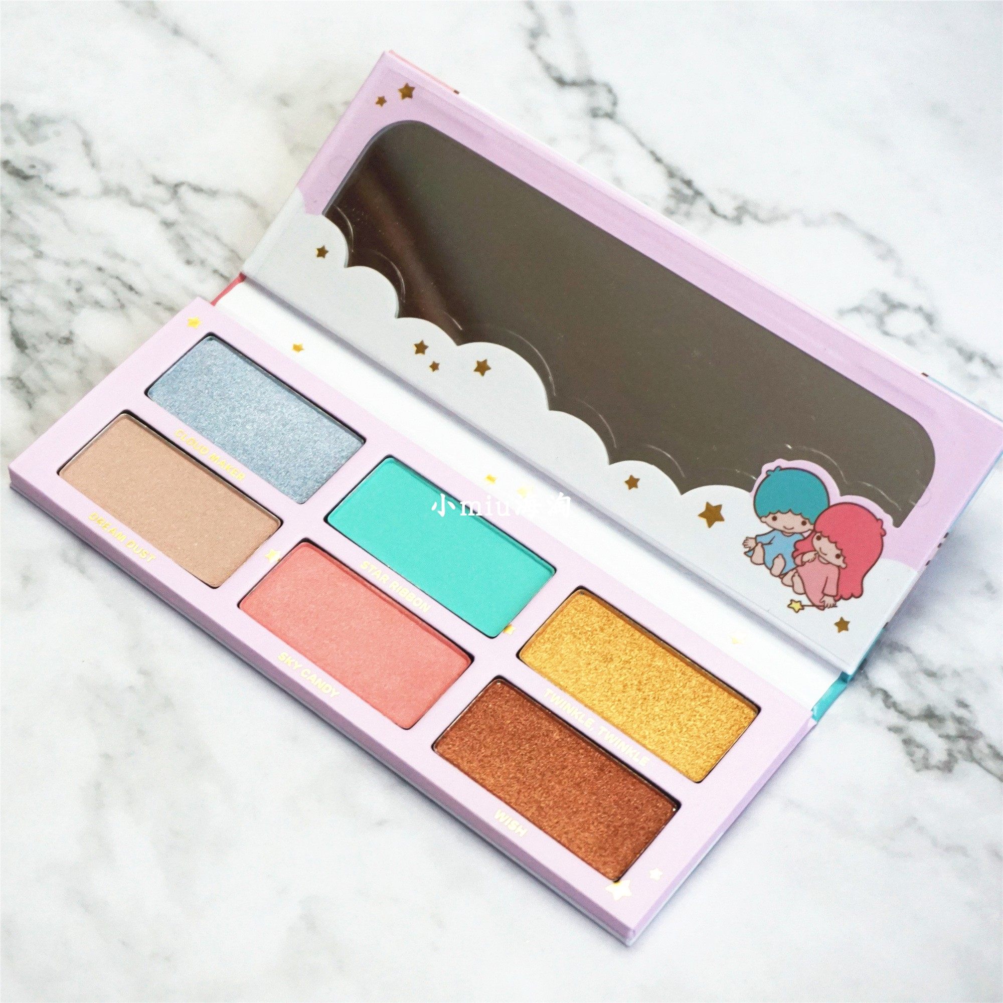 sugarpill XLTS little twin stars双子星合作款少女心梦幻眼影盘