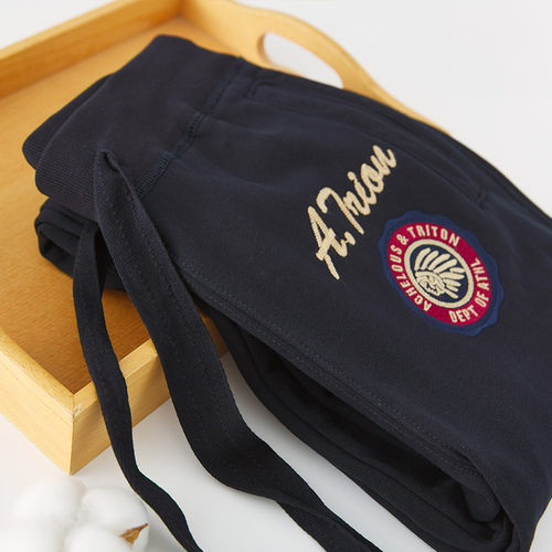 重磅高温水洗面料，美式休闲