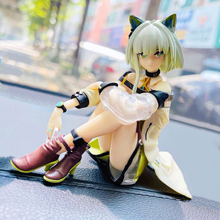 ins汽车摆件雪乃穹妹凯尔希手办车载中控台公仔车内装饰品女礼物