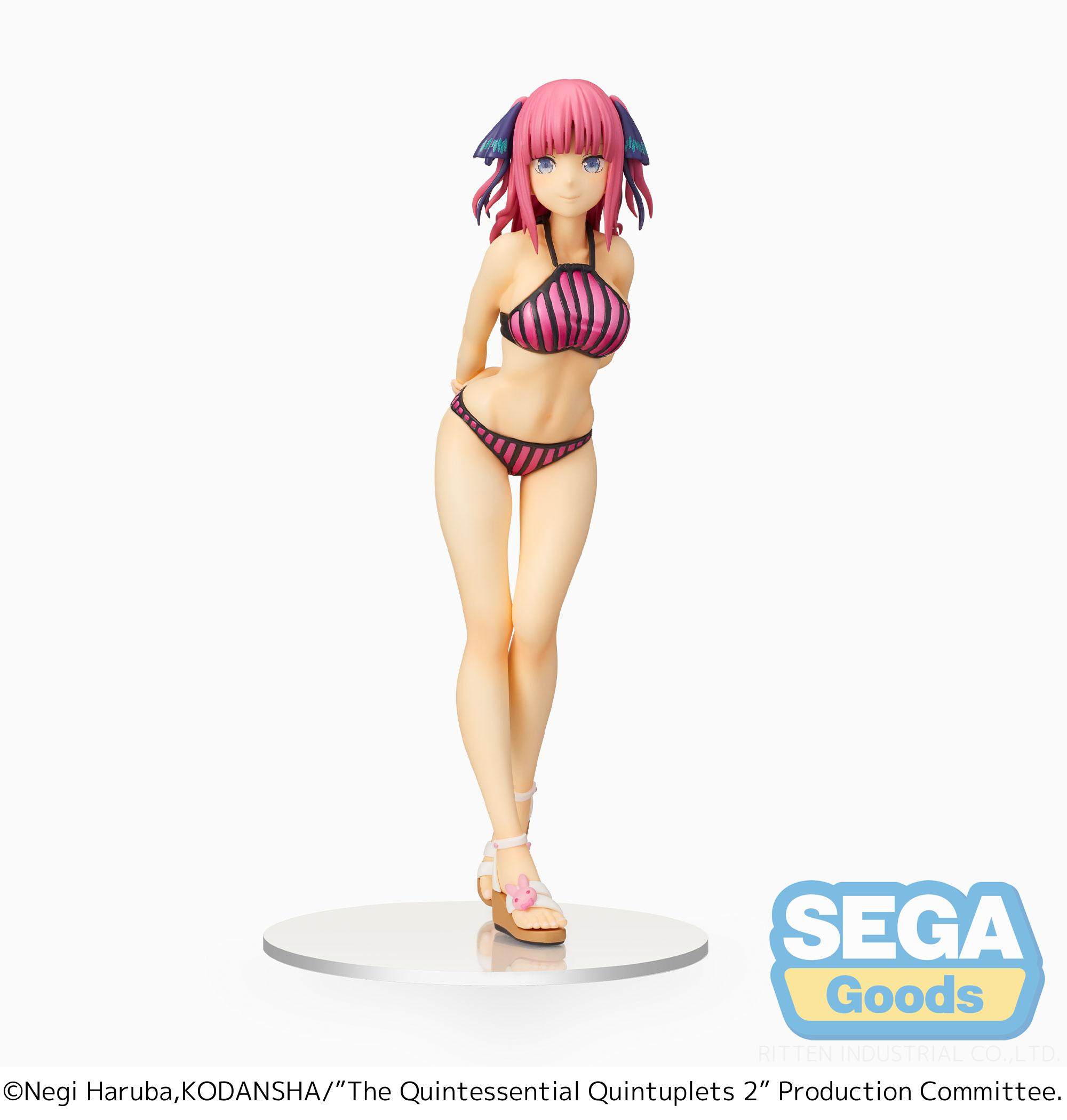 SEGA 五等分的花嫁 中野二乃 泳装（再贩）景品手办 官方正版 新图片