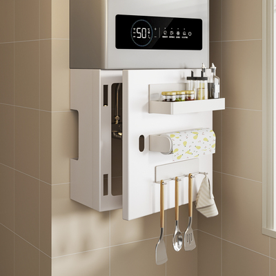 磁吸可开门热水器遮挡罩