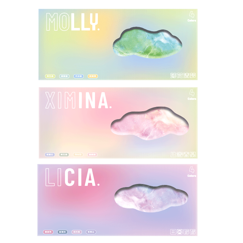 高颜值荧光标记笔学生用划重点彩色记号笔莹光手帐专用手账笔不透色银光彩笔萤光做笔记画词涂色背书神器