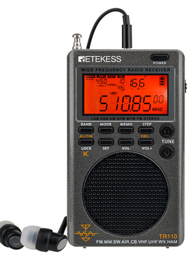 RETEKESS TR110便携ham全波段 航空波段other/其他 625462060650