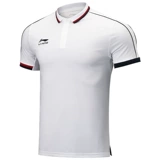 Li Ning, футболка polo, мужская дышащая быстросохнущая спортивная рубашка для отдыха для спортзала, короткий рукав