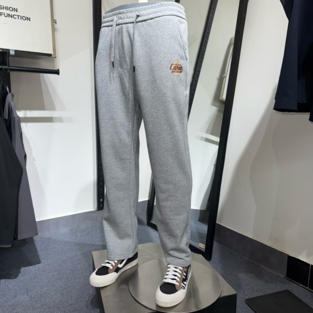 JJ男士春秋新款运动裤卫裤运动休闲宽松小直筒略修身卫裤