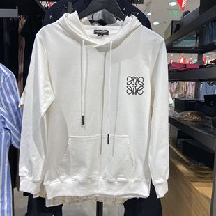 jj男士纯棉春秋卡通印花休闲学生百搭棉圈连帽抽绳卫衣