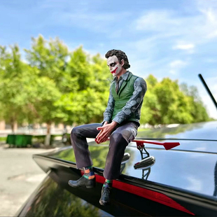 希斯莱杰小丑模型模型车载摆件汽车车顶公仔玩偶装饰品电脑机箱男