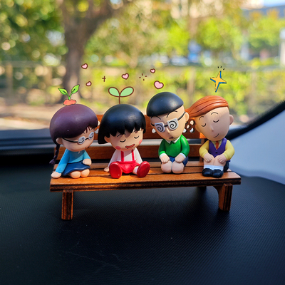 汽车屏幕后视镜趴趴摆件中控台