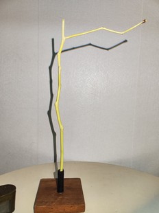 天然本长枣木架拐鸟站架 去皮磨光 枣树枝子灯架黄雀贝子红子鹦鹉